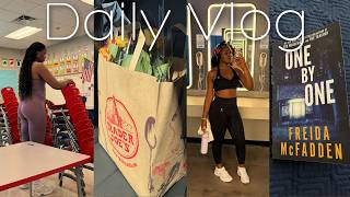 PRODUCTIVE SUMMER DAYS IN MY LIFE ☀️ | Classroom Setup, School Shopping & 75 Soft Challenge screenshot 1