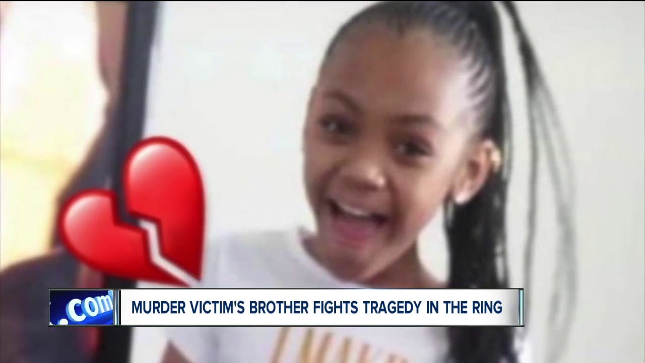 His sister, Saniyah Nicholson, was gunned down last year; now he's using his love for boxing to cope