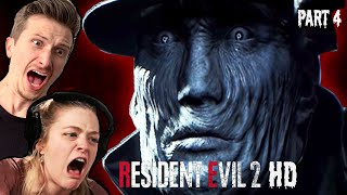 Scared Buddies Meet Mr X In Resident Evil 2