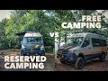 Reserved (State Park/KOA) vs Off Grid Camping | My Experiences