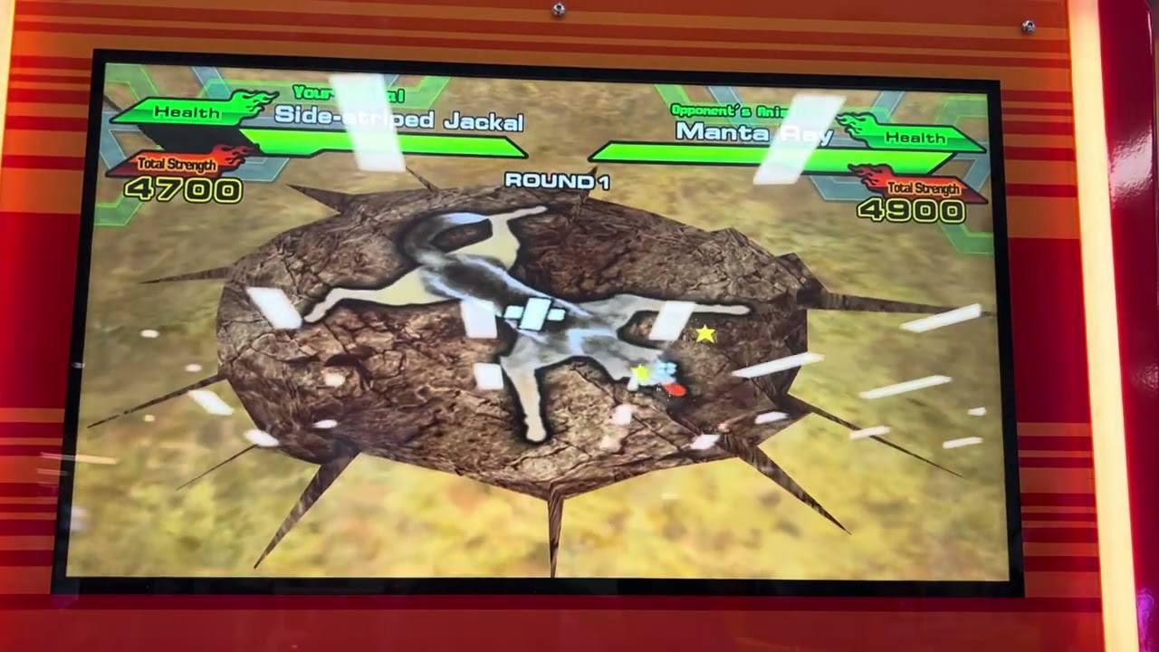 Animal Kaiser PLUS : Side Striped Jackal Vs Manta Ray