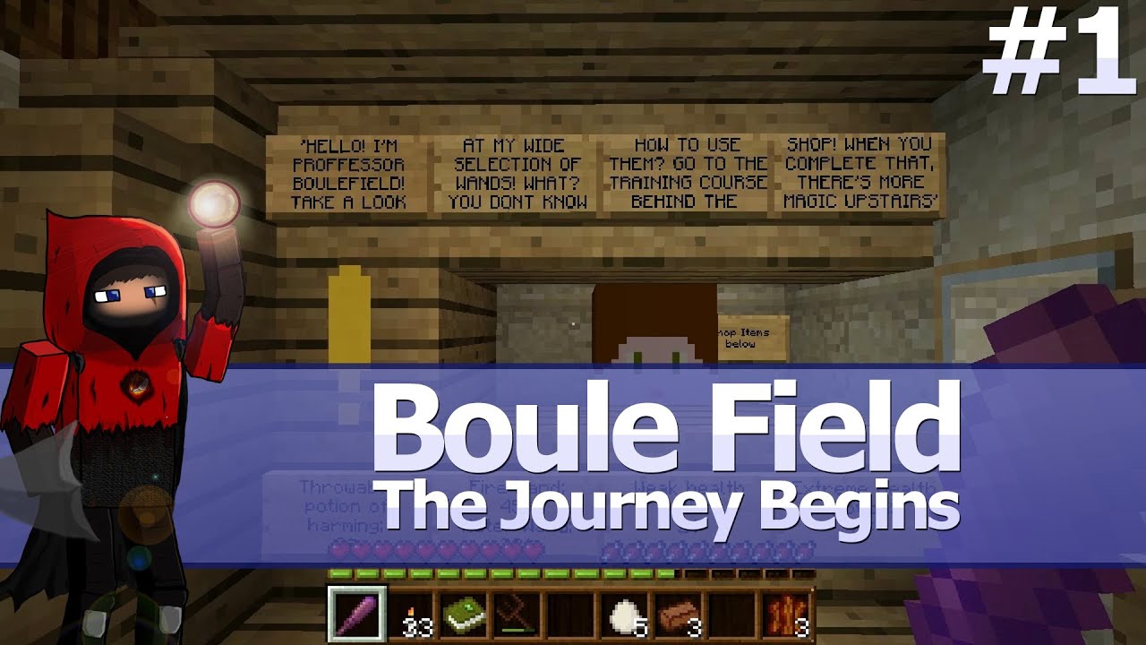 Minecraft: Boule Field: The Journey Begins (Ep. 01)