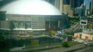 Time Lapsed Video Toronto Rogers Centre Skydome Roof Closing