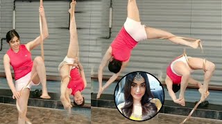 Actress Adah Sharma Yoga Asana Video Latest Yoga Videos Lollipop Cinema
