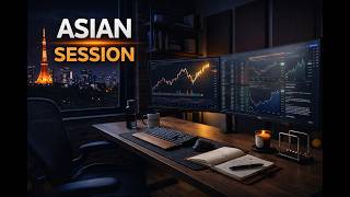 Asian Session Trading Music-Calm Focus for Late Night Chart Analysis-Price Reset