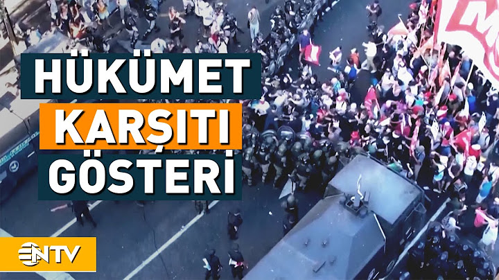 Arjantin'de Binlerce İşçi Sokağa Döküldü! | NTV