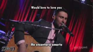 Maroon 5 - If I Fell (The Beatles) HD Video Subtitulado Español English Lyrics chords