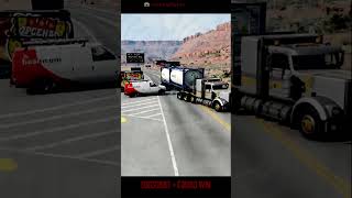 Moment before cooked Beamng #Real highway car accident #simulation game #car anim