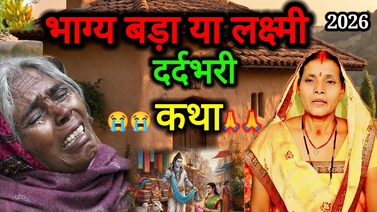 2026 भाग्य बड़ा की लक्ष्मी रुला देने वाली शिव चर्चा कथा एक बार जरूर सुनिए | शिव कथा | shiv charcha 