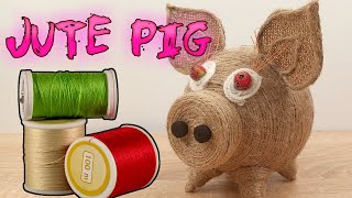 PIG FROM FOOD I СВИНКА ИЗ НИТОК I EXCELLENT GIFT FROM OUR HANDS