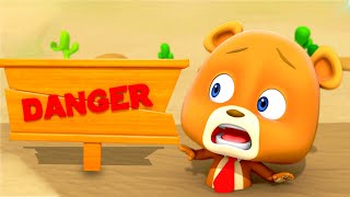 The Quicksand Adventure Funny Cartoon Video For Kids