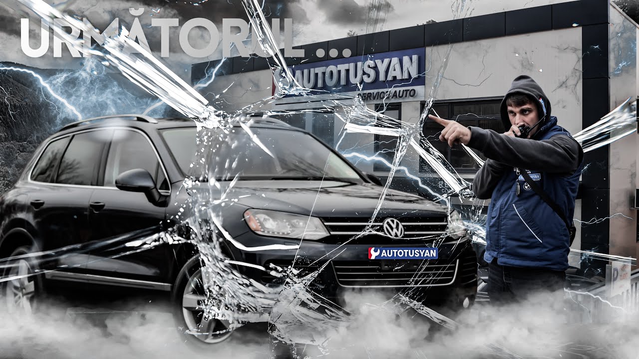 Volkswagen Touareg 3.0 TDI cu scurgeri de ulei | Reparație majoră motor la Autotusyan Service 🔧