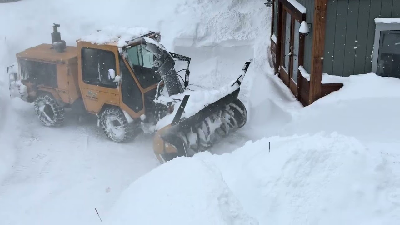 How We Shovel Our Driveway III