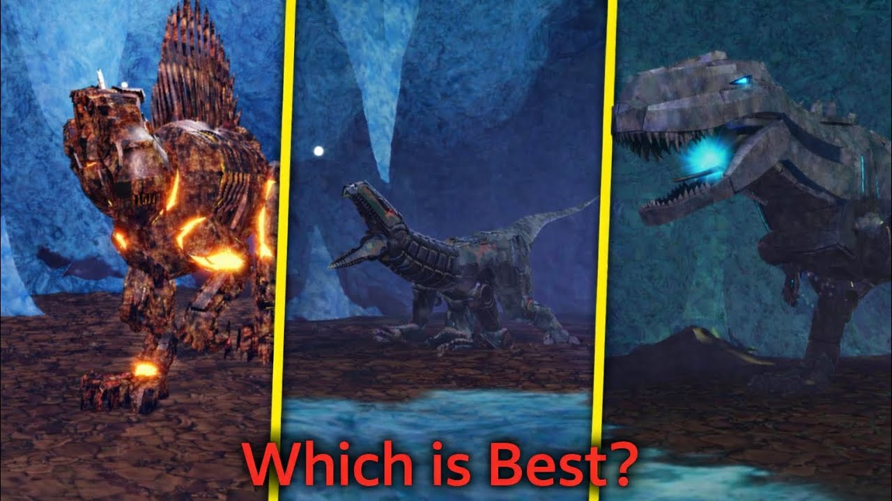 What’s the best Mecha dino in primal pursuit?