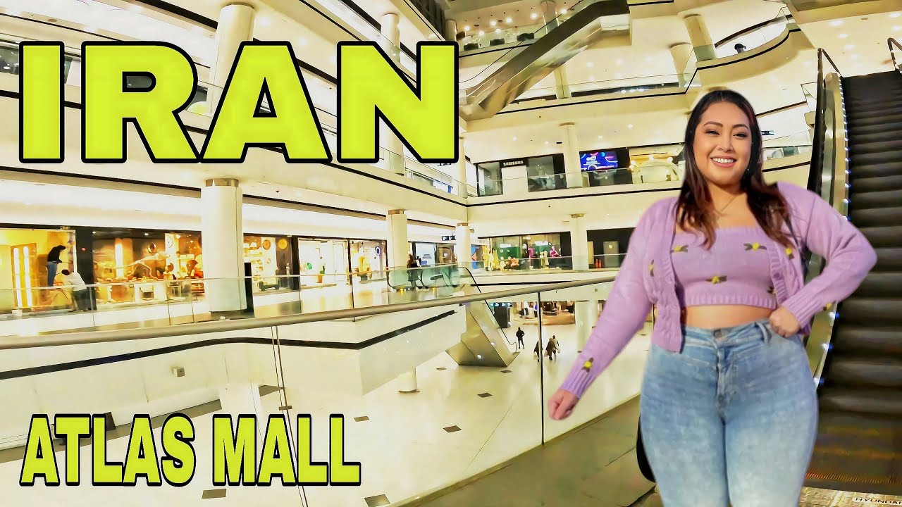 IRAN Atlas Mall shopping center tehran city 2022 Iran vlog