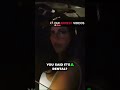 Why was she driving without lights?