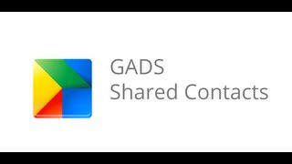 Creating a shared contact using GADS screenshot 2