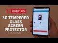 OnePlus 6 Official 3D Tempered Glass Screen Protector Application + Test (ROUND 1)