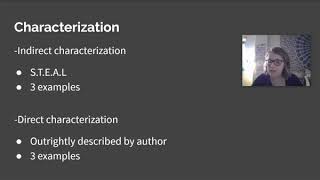 Characterization mini lesson