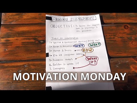 Mission Statement To Change Your Life | Psychology Every Day 194