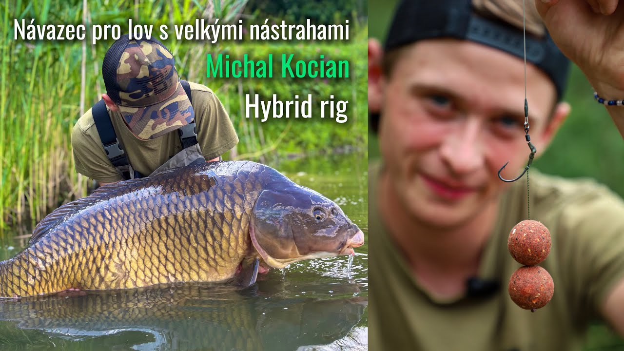 Návazec pro lov s velkými nástrahami | Hybrid Rig | Michal Kocian 🐳👌