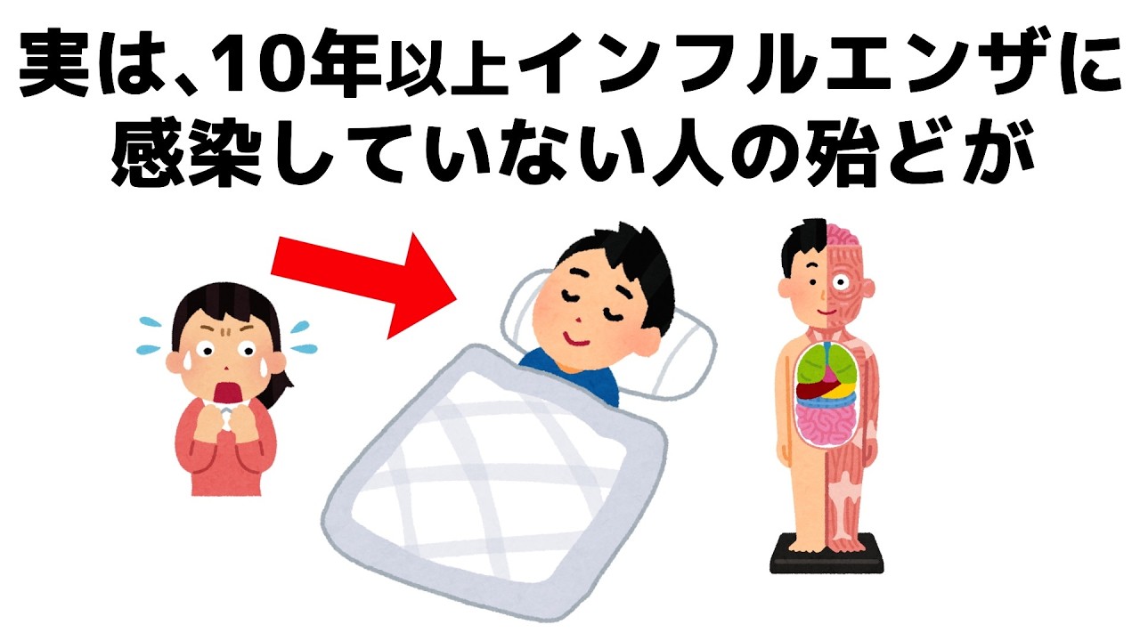 【雑学】誰かに話したくなる健康と人の役立つ雑学