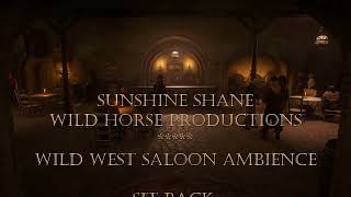 Wild West Saloon Ambience - White Noise