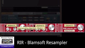Reason Rack In Review - Blamsoft Resampler