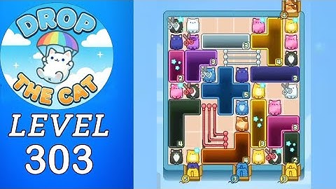 Drop The Cat Level 303 Walkthrough