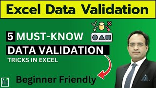 The Secret to Mastering DATA VALIDATION in Excel Revealed!