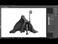 Mage character Illustration - Speed Painting