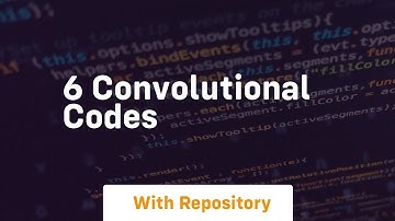 6 convolutional codes