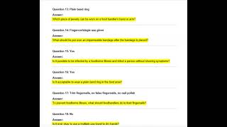 SERVSAFE CH. 4 THE SAFE FOOD HANDLER EXAMQUESTIONS