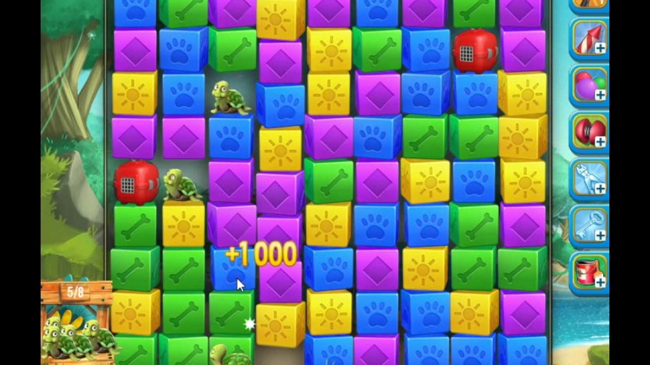 Pet Rescue Saga, Pet Island, 17th May 2017, level 5 😈 ►TOBIAS DEAMON◄