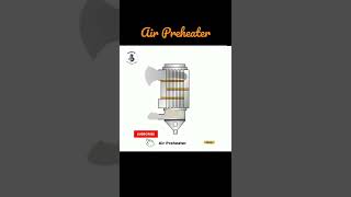 air preheater in boiler|air preheater in boiler animation|working of air preheater in boiler #shorts