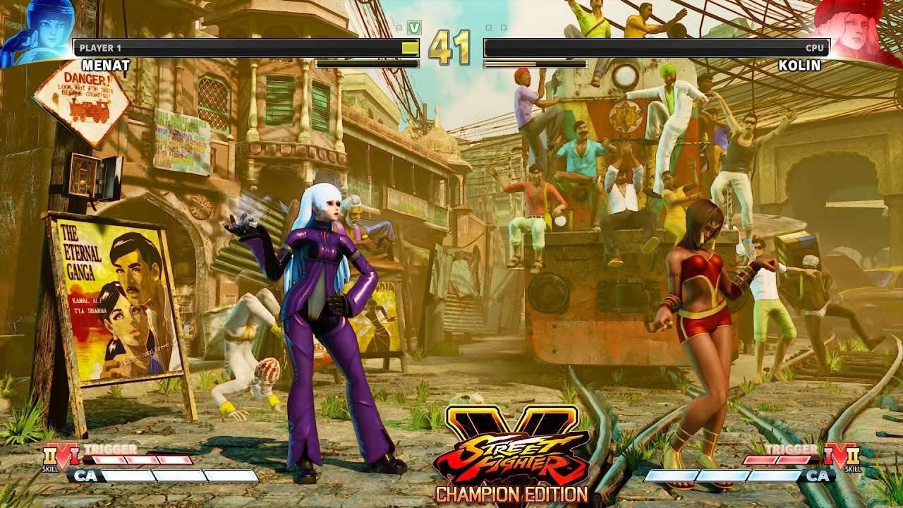 Street Fighter V: CE Menat vs Kolin PC Mod #3