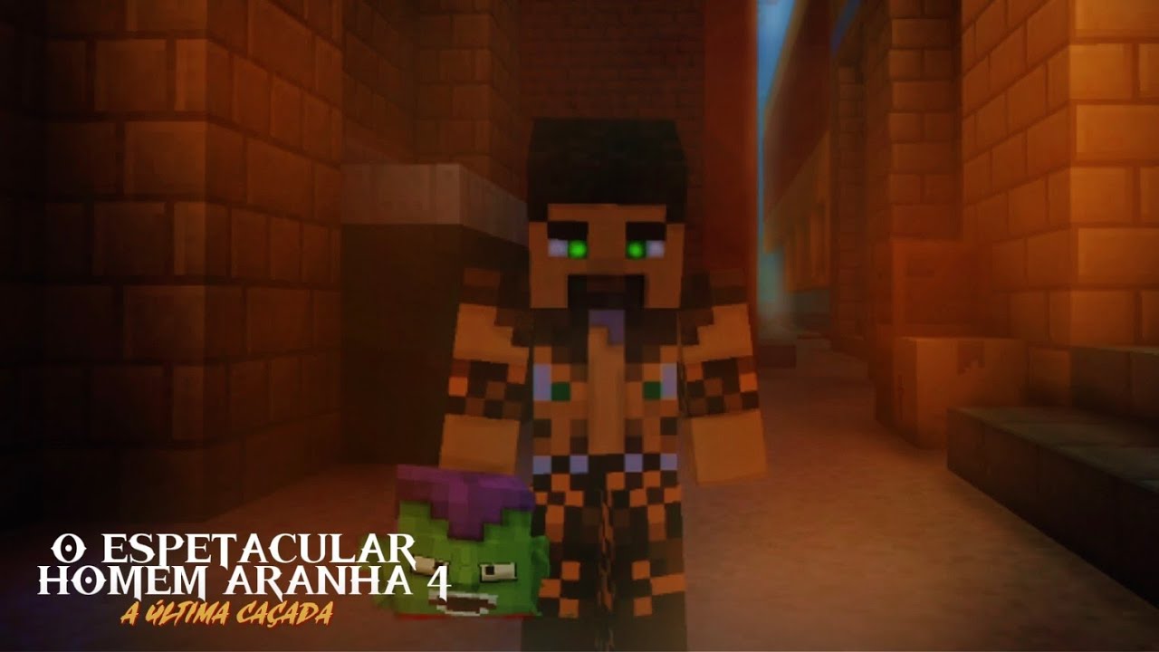 O ESPETACULAR HOMEM ARANHA 4 A ÚLTIMA CAÇADA EP1(MACHINIMA)[MINECREFT]