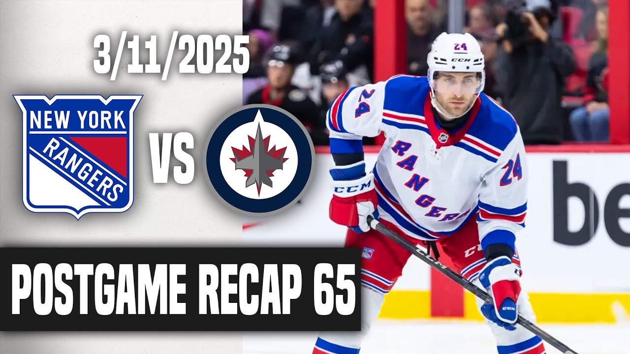 Ranger Fan Reaction Game 65┃NYR-1 WPG-2! WHO IS SURPRISED?