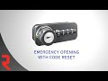 Dial Lock 58  Free Code - Emergency opening with code reset