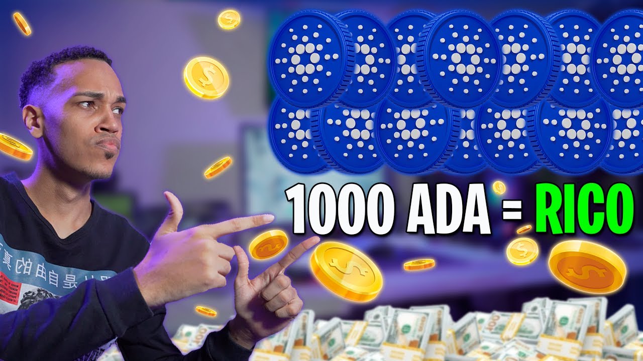 🔥¡SOLO 1000 ADA (CARDANO) EN 2025 te PUEDEN HACER RICO!🔥