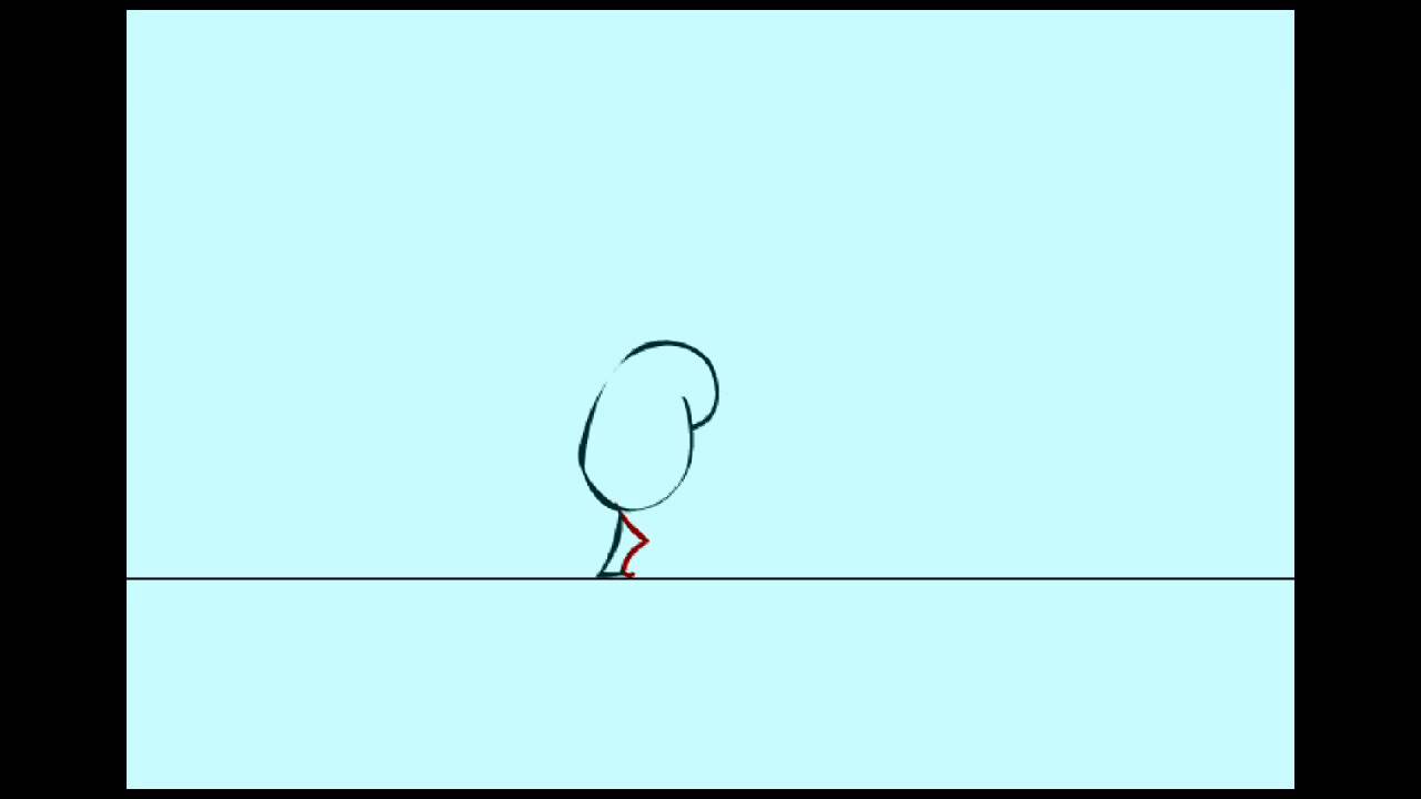 2D Flash Animation Test: Walk Cycles Basics - YouTube