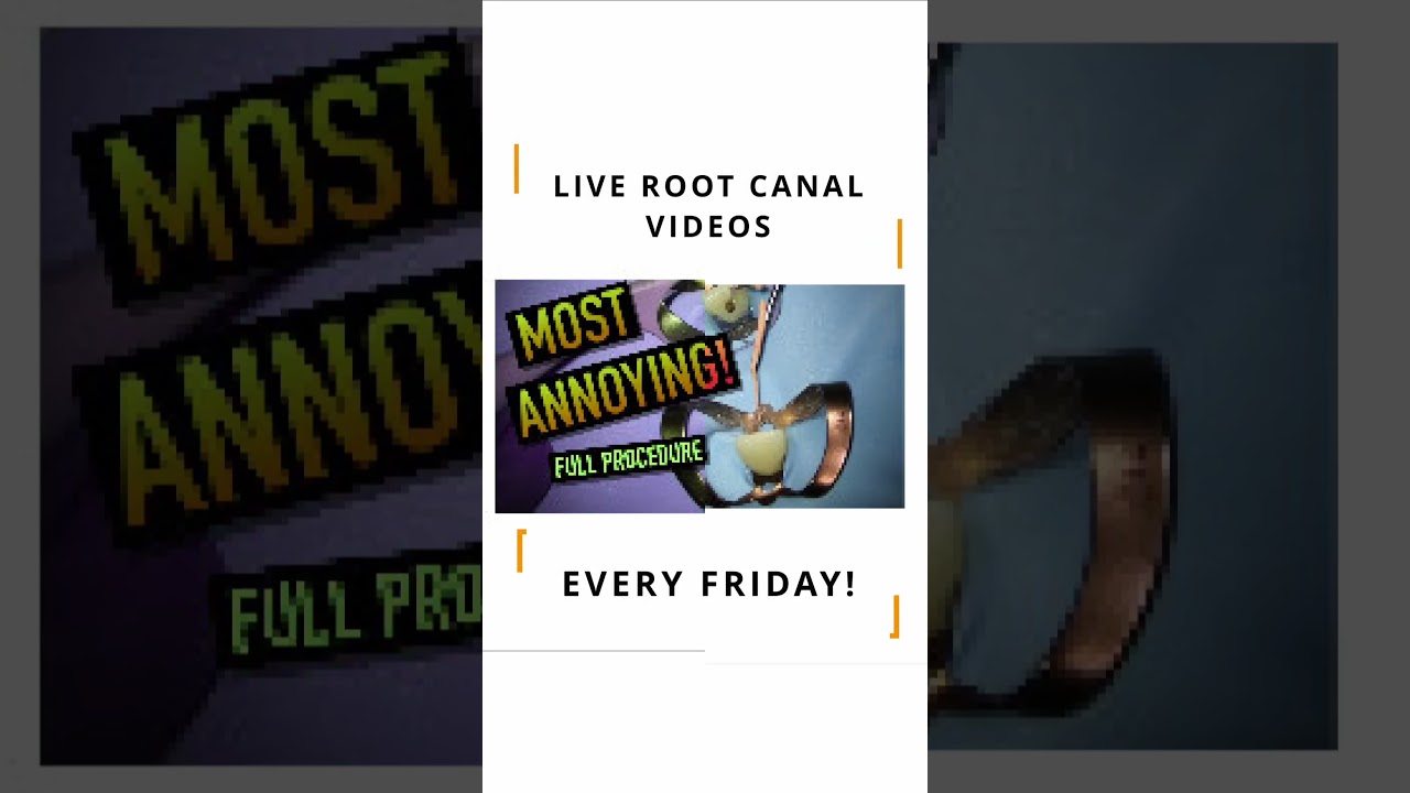 Dry Canal  This Dental Hack Works!