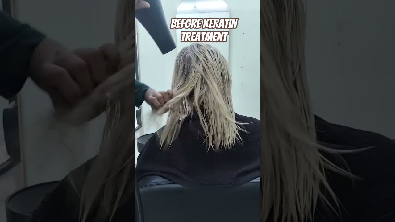keratin treatment hasil lembut dan halus #hair #hairtok #viral #hairtok #hairtransformation