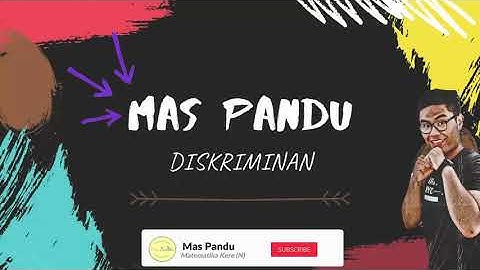 Mengenal apa itu DISKRIMINAN