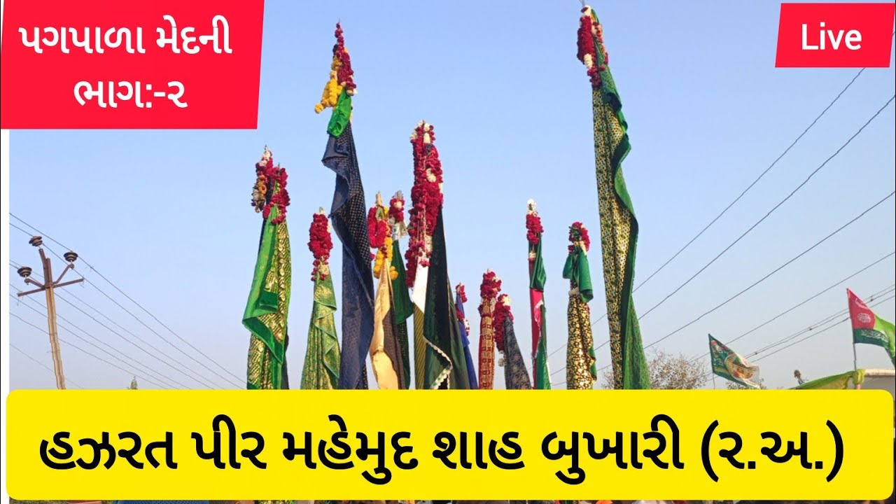 હઝરત પીર મહેમુદ શાહ બુખારી (ર.અ.) મેદની ભાગ 2 Hazrat pir Mehmud shah Bukhari R.A Medni 2025 URS 2025