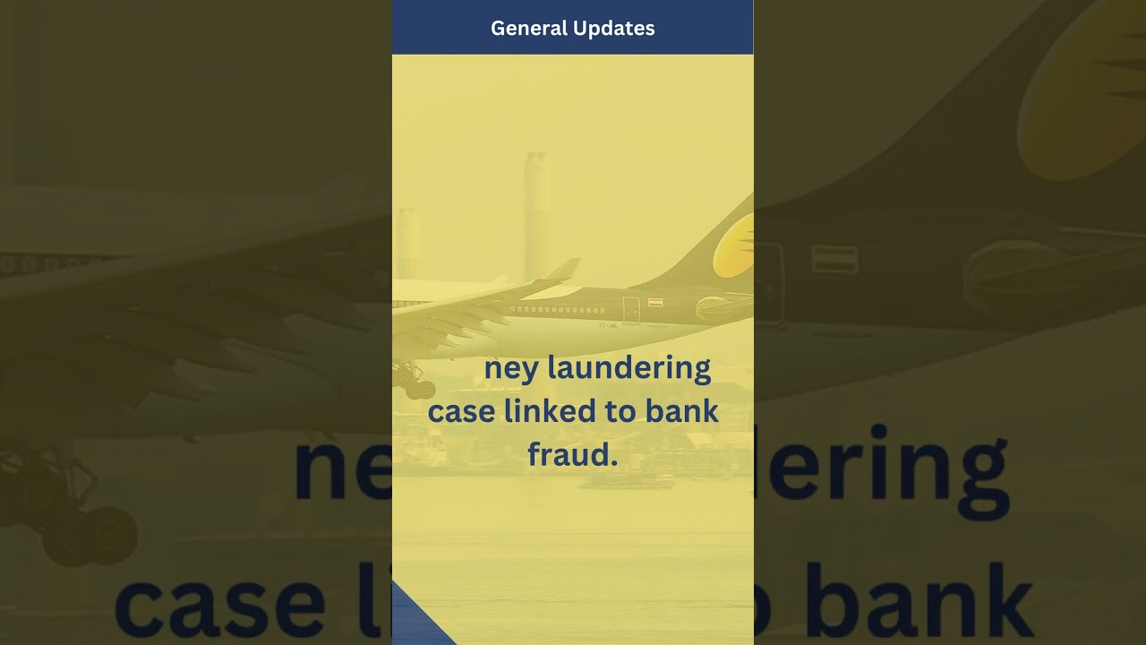 Founder of Jet Airways Naresh Goyal arrested | Canara Bank Fraud 