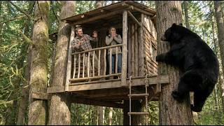 I Spent 30 Days Building an ASMR Tree House in the Forest Alone