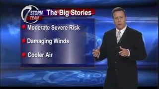 Severe weather possible in short term forecast picture