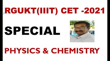 VERY IMPORTANT ASSERTION & REASON TYPE , MATCHING TYPE BITS @ PHYSICS & CHEMISTRY FOR RGUKT CET-2021