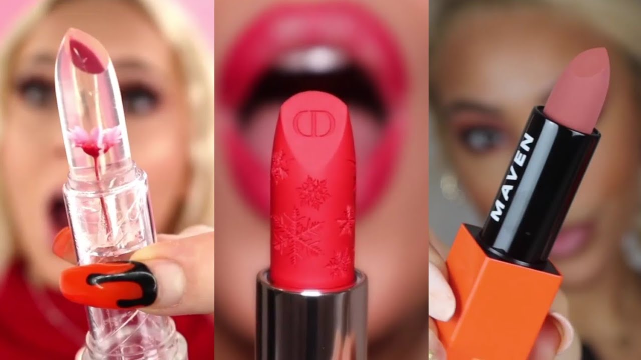 ТОП Удивительный Макияж Окрашивания Губ 💋💄 💋 Лучшие Тренды в Макияже и Дизайн Ногтей